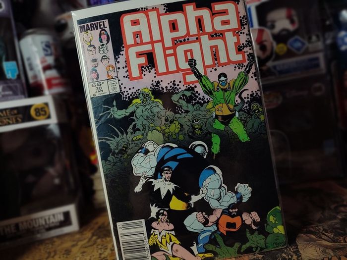 Alpha Flight ! Issue #30 ! 1st Appearance of Scramble (Lionel Jeffries) ! Copper Age Comic from 1986 ! by Marvel !