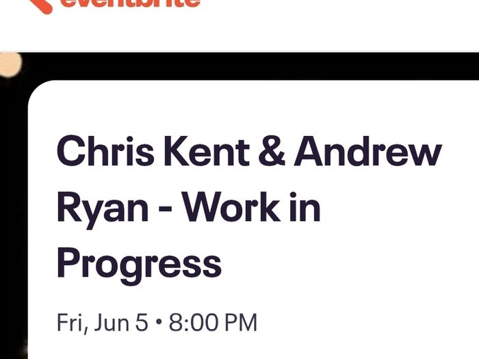 Chris Kent and Andrew Ryan Tickets