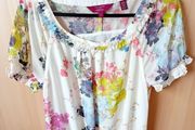 Ted Baker - Floral Top Blouse - Size 1 UK 8 - New RRP 130
