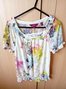 Ted Baker - Floral Top Blouse - Size 1 UK 8 - New RRP 130
