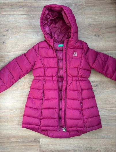 girls jacket coat Benetton 6-7 years