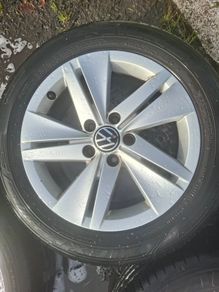 16" Genuine Vw Alloys with tyres
