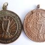 Vintage Irish Harp Good Luck Coinalcas Ceoltoiri London 1966 Medal And 1961 Irish Singing Competition Medal Ireland County Wexford (35 Each) Image 9