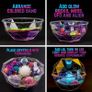 BNIB Galaxy Crystal Growing Terrarium Night Light Image 4