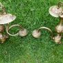 Vintage Solid Bronze Colonial Williamsburg Style Chandeliers, set of 2 Image 3