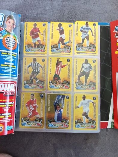 Match attax 2011 2012 cards