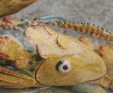 Vintage Fish Sculpture
