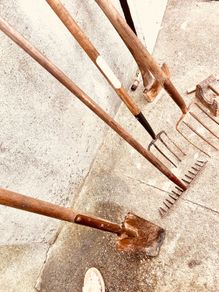 vintage garden tools