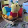 Wooden Baby Rocking Animal Caterpillar Image 2