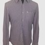 JACK WILLS Purple White Gingham Check Long Sleeve Cotton Shirt M includes postage Image 3