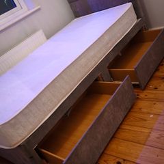single storage bed