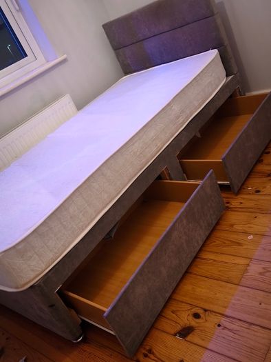 single storage bed