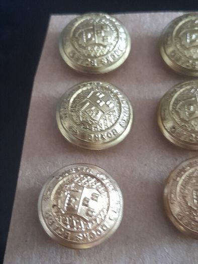 old Dublin port dock  buttons