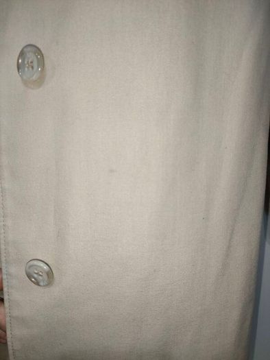 Vintage 80s London Fog Beige Trenchcoat size 10R(fit up to uk 12 or 14 ) postage included