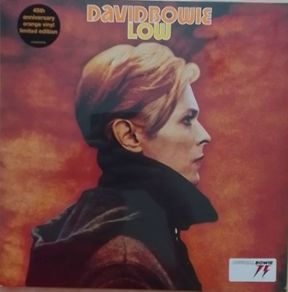 Bowie Low lp orange vinyl 45th anniversary