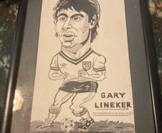 Gary lineker drawing free postage