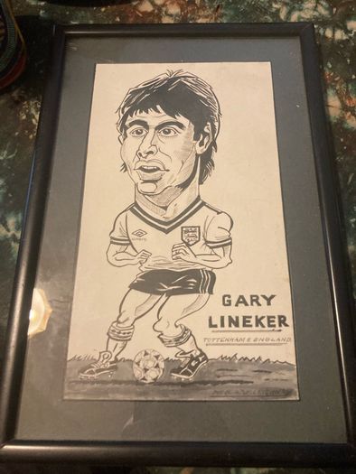 Gary lineker drawing free postage