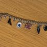 Disney Store Mary Poppins 6 Charm Silver Bracelet Broadway Musical New in Box Image 2
