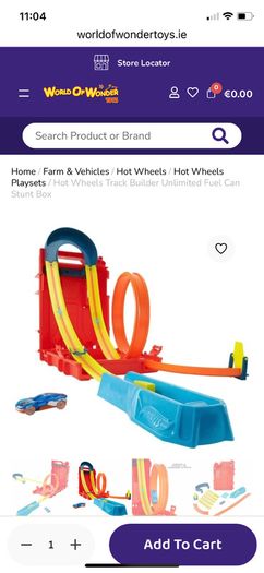 Hotwheels Petrol Tank