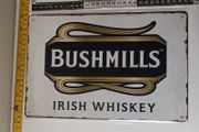 Bushmills Tin Metal sign