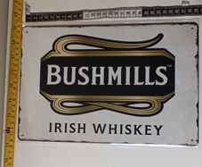 Bushmills Tin Metal sign