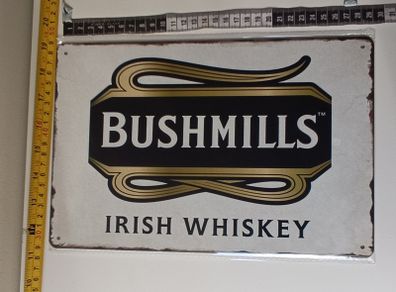Bushmills Tin Metal sign