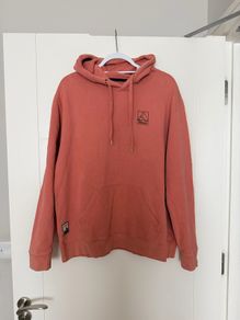 Blue Banana Men's Yosemite Hoodie in Terracotta - size Medium