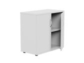 NEW White Lockable Bookcase Desk High (770mm)