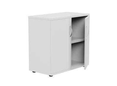 NEW White Lockable Bookcase Desk High (770mm)