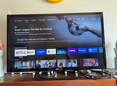 JVC - LT-32CA690 Android TV 32" Smart HD Ready LED TV with Google Assistant