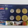 Costa Rica BUNC certificated coins set Image 4