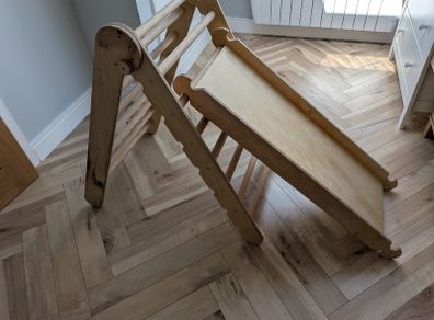 Montessori Pikler Triangle Ladder and Slide