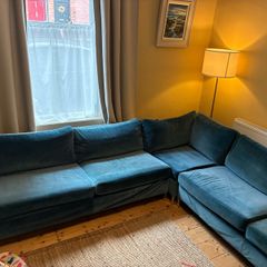 Finline furniture L shaped Nolan sofa 2.75m x2.75m