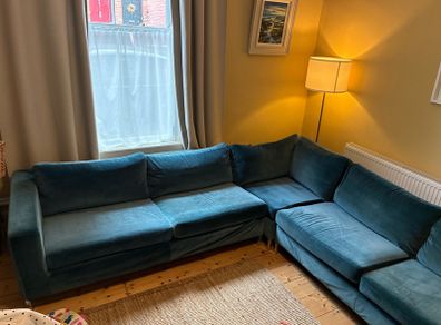 Finline furniture L shaped Nolan sofa 2.75m x2.75m
