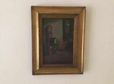 Art - Vintage Oil on Board ( Bill Bailey )