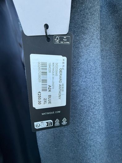 Matinique 3/4 length coat