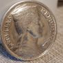 1931 Latvian 5 Lati Silver Coin KM#9 Image 3