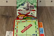 Hasbro Gaming Monopoly Grab &amp; Go Travel Board Game