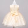 New Girls Sequinned Dress Flower Sash Sleeveless Formal Party Wedding Bridesmaid Sz 18-24 mths Image 3