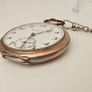 Antique Early 1900s Silver Pocket Watch Swiss made Image 5