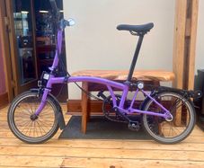 2024 Brompton C Line 6 Speed with rack