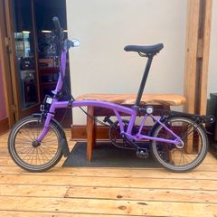 2024 Brompton C Line 6 Speed with rack