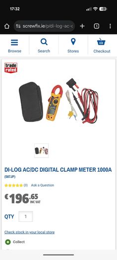 Di-LOG Clamp Multimeter