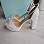 Charlotte Mills,Kali Pearl Luxury Heels,  UK 7 EU 40, Brand New Image 3