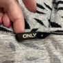 Ladies Grey & Black Long-Sleeved Top from Only. Size Medium UK 10 / EU 38 Image 2