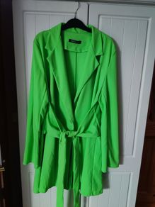 Boohoo Neon Green Jacket