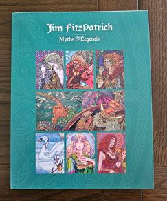 Jim Fitzpatrick Myths and Legends Coin Collection Holder 1 Coin with Cert and Holder