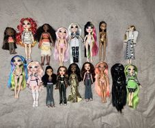 Huge Doll Lot Bratz Rainbow High Shadow High Barbie Disney Licca 18 Dolls
