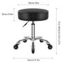 Heavy Duty Black Adjustable Swivel Stool Image 5