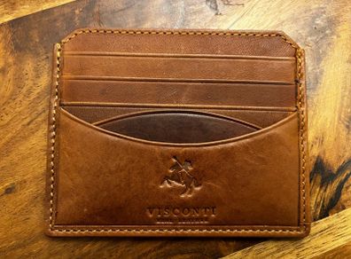 Visconti leather slimline Credit Card Holder Wallet - Never Used
